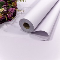 Плёнка 0,58*35м матовая "Корейская" 55мкм Бледно-сиреневый 1/12 Арт: 1838/665