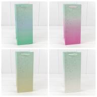 Пакет подарочный "Градиент" с блестящими вкраплениями (микс) 14*35*14 230г 1/20 1/240 Арт: 000196M - Пакет подарочный "Градиент" с блестящими вкраплениями (микс) 14*35*14 230г 1/20 1/240 Арт: 000196M