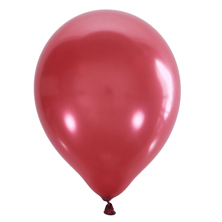 Шар Воздушный М 12"/30см Металлик CHERRY RED 031, 100 шт/уп Мексика 1102-1961