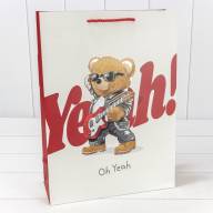 Пакет подарочный с тиснением "Мишки" (микс 109) 30*41,5*12 210г 1/20 1/80 Арт: 000109A - Пакет подарочный с тиснением "Мишки" (микс 109) 30*41,5*12 210г 1/20 1/80 Арт: 000109A