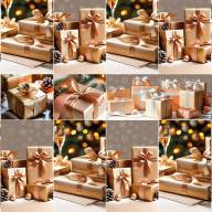 Бумага в листах 70*100 ±5% (25 шт.) 80г &quot;С Новым годом&quot; (микс 122) 1/10 Арт: 000402/122 - Бумага в листах 70*100 ±5% (25 шт.) 80г "С Новым годом" (микс 122) 1/10 Арт: 000402/122