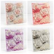 Пакет подарочный с тиснением "Цветы" (микс 113) 26*32*10 210г 1/20 1/240 Арт: 000113C - Пакет подарочный с тиснением "Цветы" (микс 113) 26*32*10 210г 1/20 1/240 Арт: 000113C