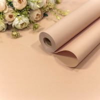 Плёнка 0,58*35м матовая "Корейская" 55мкм Персиковый 1/12 Арт: 1838/3544