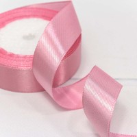 Лента Атласная Сатин 2,5см*25ярд Амарантово-розовый 1/5 1/300 Арт: 562-25/79