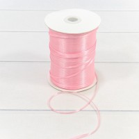 Лента Атласная Сатин (бобина) 0,3см*870ярд Розовый-04 1/40 Арт: 595-03/04