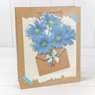 Пакет подарочный с 3D аппликацией "Цветы" (микс 115) 26*32*10 210г 1/20 1/240 Арт: 000115C - Пакет подарочный с 3D аппликацией "Цветы" (микс 115) 26*32*10 210г 1/20 1/240 Арт: 000115C