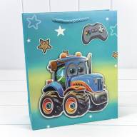 Пакет подарочный с 3D аппликацией "Детский" (микс 3) 26*32*10 1/20 1/240 Арт: 000107C - Пакет подарочный с 3D аппликацией "Детский" (микс 3) 26*32*10 1/20 1/240 Арт: 000107C