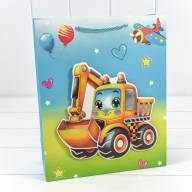 Пакет подарочный с 3D аппликацией "Детский" (микс 3) 26*32*10 1/20 1/240 Арт: 000107C - Пакет подарочный с 3D аппликацией "Детский" (микс 3) 26*32*10 1/20 1/240 Арт: 000107C