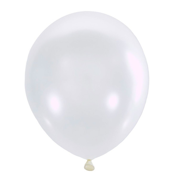 Шар Воздушный М 12"/30см Перламутр WHITE 072, 100 шт/уп Мексика 1102-1990
