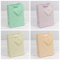 Пакет подарочный "Эксклюзив" (микс) 14*20*8 230г 1/20 1/480 Арт: 000152G