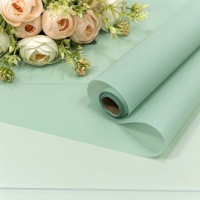 Плёнка 0,58*10м матовая однотонная 50мкм Магическая мята 1/30 Арт: 1657/317