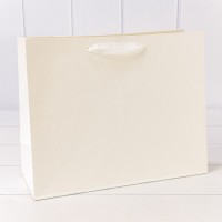 Пакет подарочный Крафт Белый 32*26*13 180г 1/10 1/240 Арт: 000222CA/9