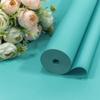 Плёнка 0,59*34м 900г "Корейская" 65мкм Бирюзово-голубой 1/6 1/12 Арт: 90038/310