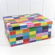 Коробки Прямоугольные Набор 1/10 34*26*15,3 &quot;Детский&quot;-2587 1/6 Арт: 721604/2587 - Коробки Прямоугольные Набор 1/10 34*26*15,3 "Детский"-2587 1/6 Арт: 721604/2587