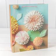 Пакет подарочный с блёстками "Цветы" (микс 261) 26*32*10 210г 1/20 1/240 Арт: 000261C - Пакет подарочный с блёстками "Цветы" (микс 261) 26*32*10 210г 1/20 1/240 Арт: 000261C