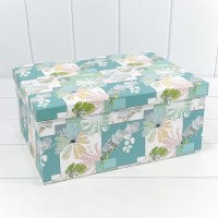 Коробки Прямоугольные Набор 1/10 34*26*15,3 "Цветы"-2527 1/6 Арт: 721604/2527