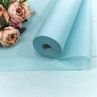 Бумага "Тишью" 0,5*120м 17г Голубой 1/16 Арт: 0001121/20