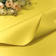 Фоамиран в листах 1мм 70*60 (10 шт.) Жёлтый 1/25 Арт: 2020/17 - Фоамиран в листах 1мм 70*60 (10 шт.) Жёлтый 1/25 Арт: 2020/17