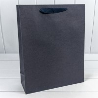 Пакет подарочный Крафт Синий 31,5*40*12 230г 1/20 1/120 Арт: 000187A