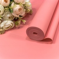 Плёнка 0,59*34м 900г "Корейская" 65мкм Розовый-1765 1/6 1/12 Арт: 90038/1765