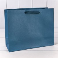 Пакет подарочный Крафт Синий 32*26*13 180г 1/10 1/240 Арт: 000222CA/2188