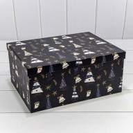 Коробки Прямоугольные Набор 1/10 34*26*15,3 &quot;Новый год&quot;-2106 1/6 Арт: 730604/2106 - Коробки Прямоугольные Набор 1/10 34*26*15,3 "Новый год"-2106 1/6 Арт: 730604/2106