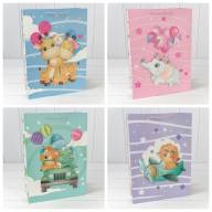 Пакет подарочный с 3D аппликацией "Детский" (микс 328) 30*41,5*12 210г 1/20 1/120 Арт: 000328A - Пакет подарочный с 3D аппликацией "Детский" (микс 328) 30*41,5*12 210г 1/20 1/120 Арт: 000328A