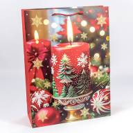 Пакет подарочный с блёстками "Новый год" (микс 559) 31*42*12 210г 1/20 1/120 Арт: 300559A - Пакет подарочный с блёстками "Новый год" (микс 559) 31*42*12 210г 1/20 1/120 Арт: 300559A