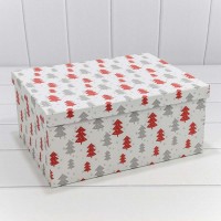 Коробки Прямоугольные Набор 1/10 34*26*15,3 "Новый год"-1665 1/6 Арт: 730604/1665