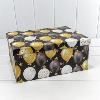 Коробки Прямоугольные Набор 1/10 34*26*15,3 "Воздушные шарики"-2485 1/6 Арт: 721604/2485