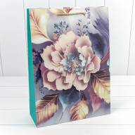 Пакет подарочный с 3D аппликацией "Цветы" (микс 257) 30*41,5*12 210г 1/20 1/80 Арт: 000257A - Пакет подарочный с 3D аппликацией "Цветы" (микс 257) 30*41,5*12 210г 1/20 1/80 Арт: 000257A