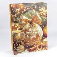 Пакет подарочный с блёстками "Новый год" (микс 558) 31*42*12 210г 1/20 1/120 Арт: 300558A - Пакет подарочный с блёстками "Новый год" (микс 558) 31*42*12 210г 1/20 1/120 Арт: 300558A