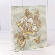 Пакет подарочный с блёстками "Цветы" (микс 202) 26*32*11 230г 1/20 1/240 Арт: 000202C - Пакет подарочный с блёстками "Цветы" (микс 202) 26*32*11 230г 1/20 1/240 Арт: 000202C