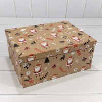 Коробки Прямоугольные Набор 1/10 34*26*15,3 "Новый год"-2120 1/6 Арт: 730604/2120