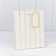 Пакет подарочный с тиснением "Полосы" (микс) 18*23*10 210г 1/20 1/360 Арт: 000490E - Пакет подарочный с тиснением "Полосы" (микс) 18*23*10 210г 1/20 1/360 Арт: 000490E