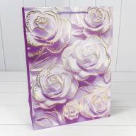 Пакет подарочный с тиснением "Цветы" (микс 113) 30*41,5*12 210г 1/20 1/80 Арт: 000113A - Пакет подарочный с тиснением "Цветы" (микс 113) 30*41,5*12 210г 1/20 1/80 Арт: 000113A