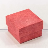 Коробка Квадратная 5*5*3 Красный 1/24 1/720 Арт: 62355/7