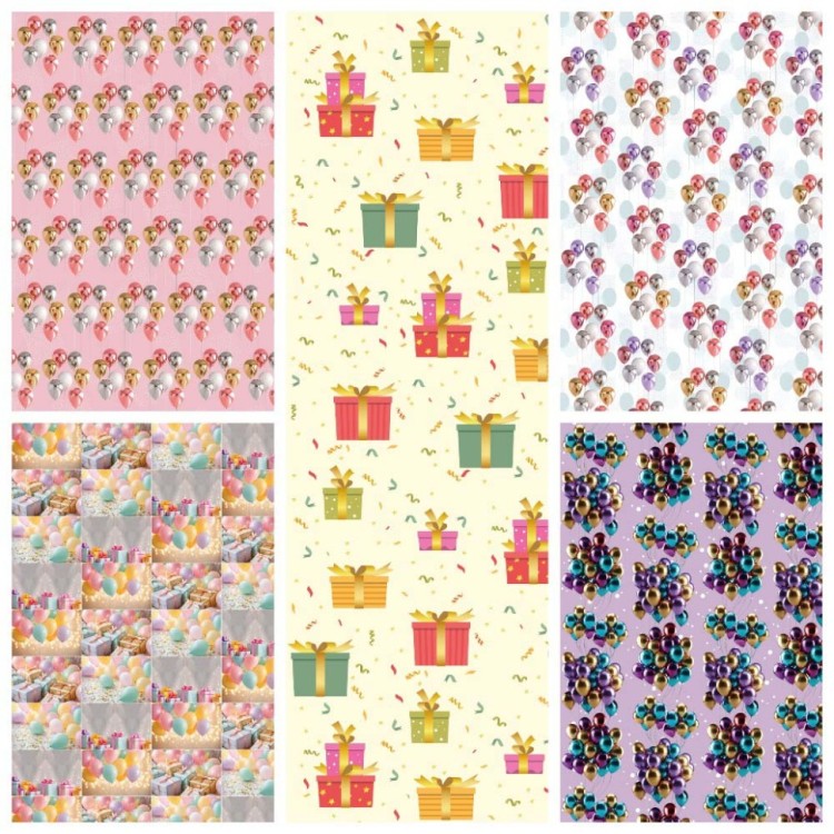 Бумага в листах 70*100 ±5% (25 шт.) 80г (микс 74) 1/10 Арт: 000402/74