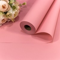 Плёнка 58см 800г матовая "Корейская" 55мкм Розовый-1767 1/12 Арт: 1838/1767