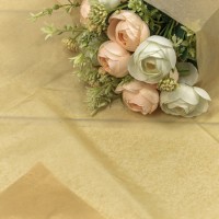 Бумага в листах "Тишью" 50*66 (10 шт.) Крафт 1/250 Арт: 000100/6