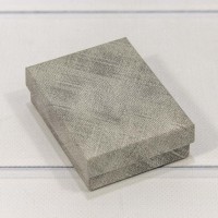 Коробка Прямоугольная 9*7*2,8 Серый 1/12 1/240  Арт: 62379/4