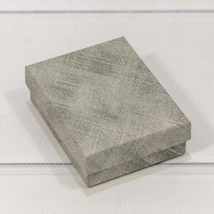 Коробка Прямоугольная 9*7*2,8 Серый 1/12 1/240  Арт: 62379/4