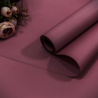 Плёнка 0,58*10м матовая "Корейская" 55мкм Сливовый-159 1/30 Арт: 1338/159