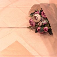 Бумага в листах "Тишью" 50*66 (10 шт.) Персиковый 1/250 Арт: 000100/8