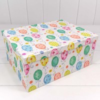 Коробки Прямоугольные Набор 1/10 34*26*15,3 "Шарики с верёвочками" 1/6 Арт: 721604/1486