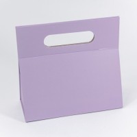 Коробка-сумка 22*9,5*20,5 складная на магнитах Сиреневый 1/72 Арт: 721363/1537