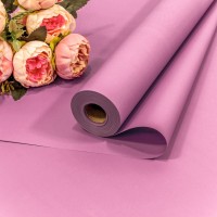 Плёнка 58см 800г матовая "Корейская" 55мкм Серовато-пурпурный 1/12 Арт: 1838/2064