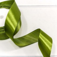 Лента Атласная Сатин 2,5см*25ярд Болотный 1/5 1/300 Арт: 562-25/108