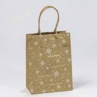 Пакет подарочный Крафт с тиснением "Новый год" (микс 438) 12*15*6,7 140г 1/20 1/600 Арт: 300438H - Пакет подарочный Крафт с тиснением "Новый год" (микс 438) 12*15*6,7 140г 1/20 1/600 Арт: 300438H
