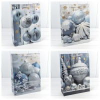 Пакет подарочный "Новый год" (микс 450) 30*41,5*12 210г 1/20 1/80 Арт: 300450A